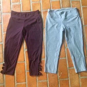 2 Pairs Athletic Leggings